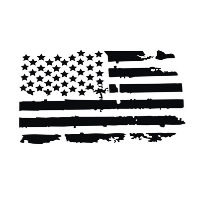 

Car Exterior Hood Stickers USA Flag Decal Vinyl For Jeep Wrangler Durable Auto Decoration Sticker