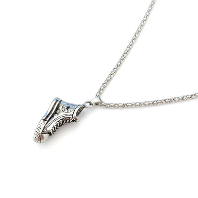 

Creative Men Vintage Hip Hop Shoe Necklace Chain Charm Jewelry Pendants Retro