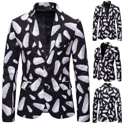 

Toponeto Mens Winter Fashion Business Casual Wedding Long Sleeve Button Tops Jacket Coat