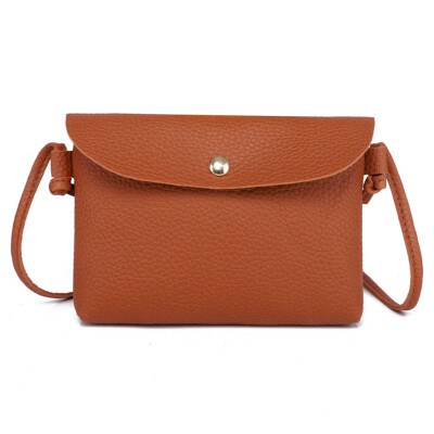 

Tailored Women Leather Crossbody Bag Pure Color Shoulder Bags Messenger Bag Coin Bag