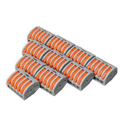 

60 PCS 2Pin3Pin5Pin Wiring Connector Terminal Reusable Quick Concatenate PCT Wire Connectors Universal Compact Electric Conducto