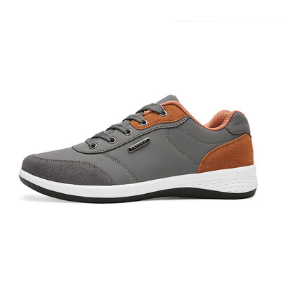 

Mens Casual Shoes Hot Sale Vulcanized Shoes Leather Sneakers Men Flat Non-slip Designer Trainers Rubber Shoes Zapatos De Hombre