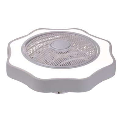

Ceiling Fan with Lighting LED Light Stepless Dimming Adjustable Wind Speed Remote Control Without Battery Modern LED Ceiling Light