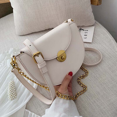 

French small bag handbags new wave Korean version of the wild stone pattern texture Messenger bag retro bag