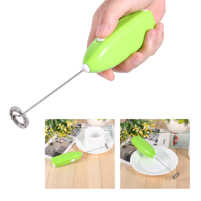 

4 Colors Fashionable Hot Drinks Milk Coffee Frother Eggbeater Foamer Electric Mixer Stirrer