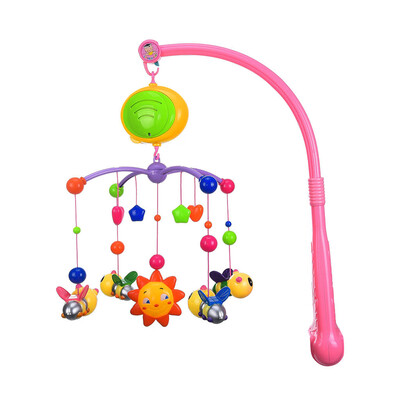 

Tailored Infant Bed Decoration Toy Hanging Rotating Bell with Melodies Dual Purpose