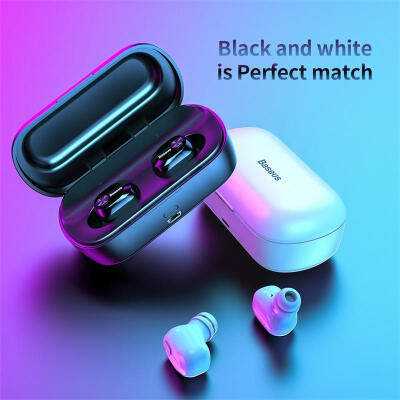 

Baseus Encok W01 TWS Wireless Earbuds Bluetooth 50 Mini Earphones with Mic Noise Reduction