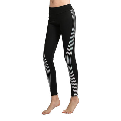

Self-cultivation Side Stripes Pants Comfortable Breathable Women Dance Fitness Pants Freely stretchable