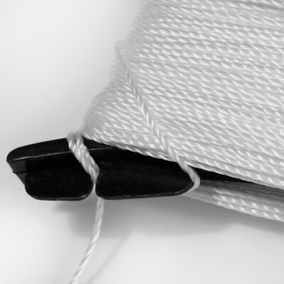 

D Shape 100M White Color Line Board Flying Kite Line Flying Tools