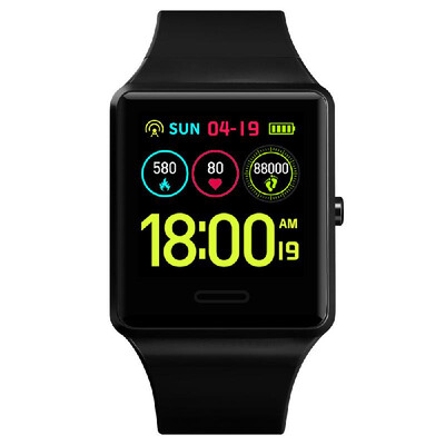 

SKMEI 1526 Smart Watch BT 40 Heart Rate Blood Pressure Blood Oxygen Sleep Monitoring Smart Timer Pedometer Calorie Fitness Alarm