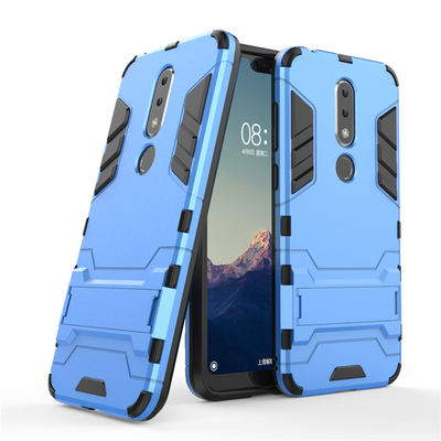 

Goowiiz Phone Case For Nokia X5X62188 Sirocco6 2018 Armor PCTPU Silicone Hard Bracket Double Protection