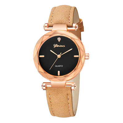 

High Quality Women Watches Geneva Irregular Dial Ladies Quartz Wristwatch Casual Leather Strap Clock Gift Relogio Feminino