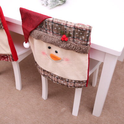 

Toponeto Kitchen Table Embroidered Chair Covers Christmas Holiday Home Decoration