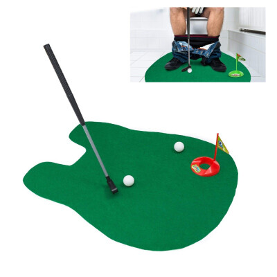 

MINI Toilet Golf Game Mini Golf Set Toilet Golf Set Novelty Game