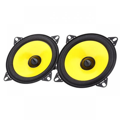 

Labo Car Speaker HiFi 4 Inch Paired Automotive Automobile Full Range Bubble Gum Edge Speakers Vehicle Auto Loudspeaker