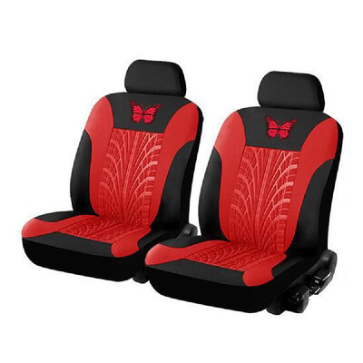 

General Car Seat Cover Set Universal ButterflyPattern Embroidery Car Seat Cover Full Set Interior Accessories Auto Seat Cover