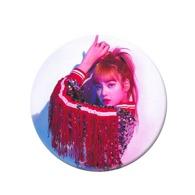 

Kpop Black Pink Concert Tin Plate Badge Brooch Cute Cartoon Brooch Bag Pendant Boys Girls Accessories Hot Gift for Fans