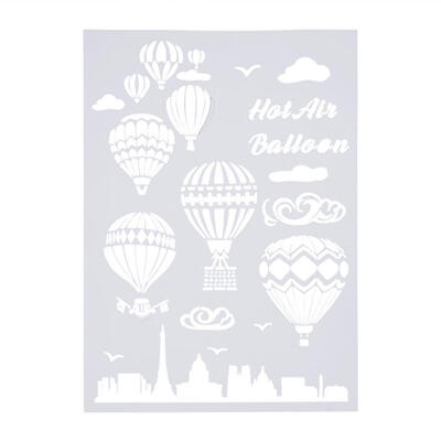 

Plastic Cake Stencils Fondant Template Buttercream Spray Mold Mould DIY Kit