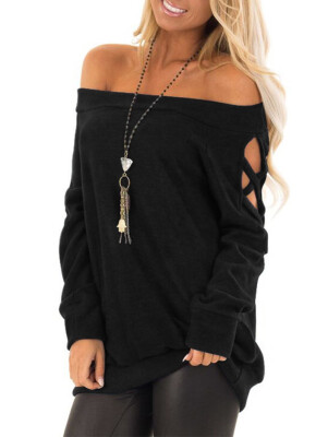 

Criss Cross Off The Shoulder Top