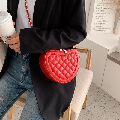 

Small fragrance style ocean bag female 2019 new Korean version of fashion wild temperament rhombic chain shoulder slung handbag