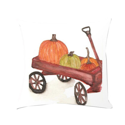 

〖Follure〗Halloween Christmas Pumpkin Square Super Soft Throw Pillow Case Cushion Cover