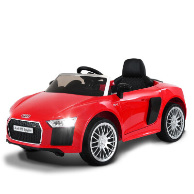 

12 V Audi R8 Spyder Licensed Electric Kids Riding Car-Red