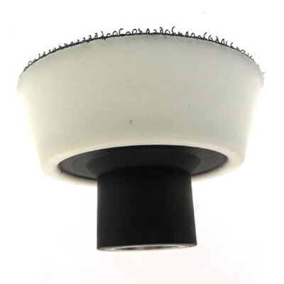 

3 70mm White Angle Grinder Polishing Disc Pad M14 Flocking Sponge Durable