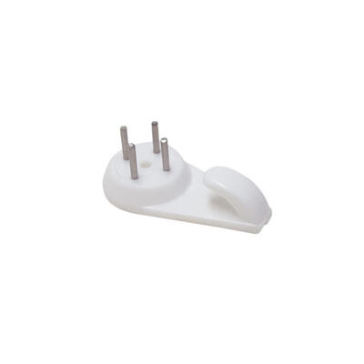 

Practical Durable Plastic Invisible Wall Mount Photo Picture Nail Hook Hanger Wall Painting Photo Frame Hook Seamless Nail