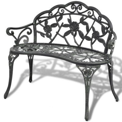 

Garden Bench 394 Cast Aluminium Green