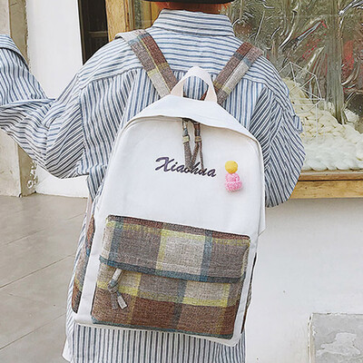 

Tailored Womens Leisure Fashion Large Capacity Flexo Shoulders Bag Student Backpacks