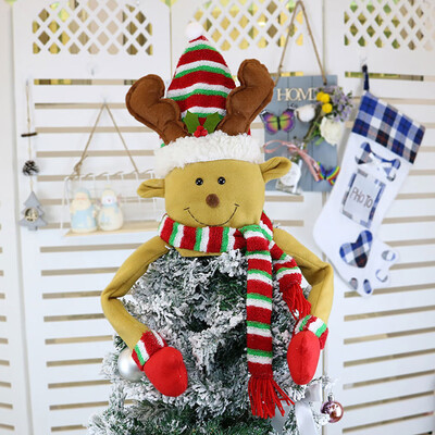

Tailored Christmas Tree Topper Cute Top Hat Winter Party Tree Decorations Ornament
