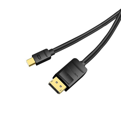 

VENTION Mini DP to DP Adapter Cable 4K60Hz Mini DisplayPort to DisplayPort Converter Male to Male Gold-plated Cord for Macbook Th