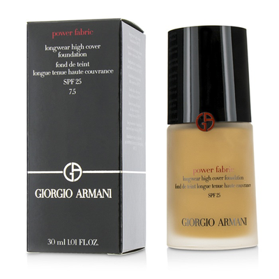 

GIORGIO ARMANI - Power Fabric Longwear High Cover Foundation SPF 25 - 75 Tan Golden 30ml1oz