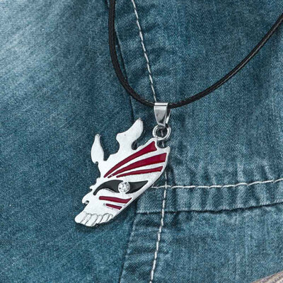 

Bleach Ichigo Kurosaki Bankai Half Mask Semi-face Pendant Necklace Item