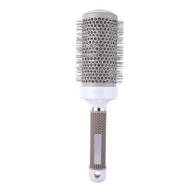

Pro Hair Dressing Brush High Temperature Resistant Ceramic Iron Round Comb