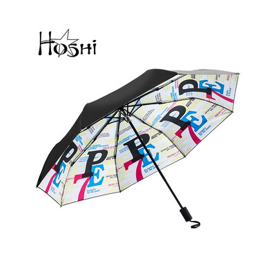 

Hand open sun umbrella sun protection UV female folding umbrella dual-use portable sun protection tri-fold umbrella
