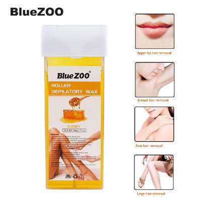 

Blue ZOO 100g Roller Depilatory Wax Epilator Arm Leg Armpit Body Hair Removal Wax
