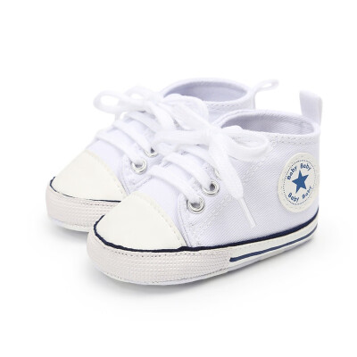 

Toddler Kids Boys Girls Canvas Sneakers High Top Lace Up Casual Walking Shoes Tennis Shoes Kids Non-Skid Soles Lace Up Sneaker