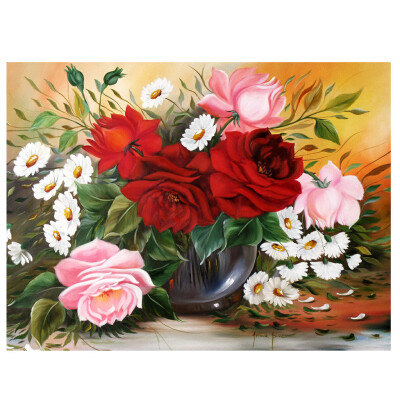 

Gobestart 5D Embroidery Paintings Rhinestone Pasted DIY Diamond Painting Cross Stitch