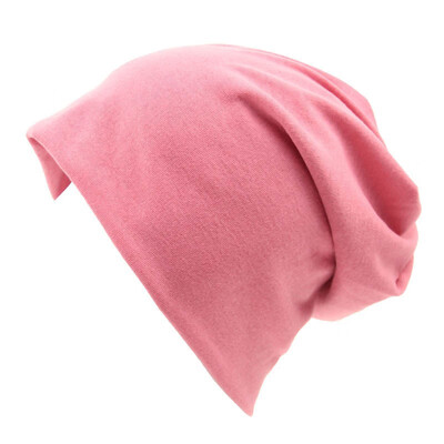 

Autumn&Winter New Women Unisex Knitted Cotton Hat Sports Street Style Solid Color Hip Hop Casual Loose Button Lazy Hat