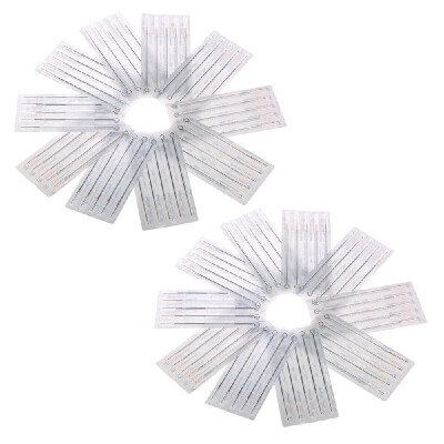 

100pcs Mixed Tattoo Needle Set 1RL 3RL 5RL 7RL 9RL Stainless Steel Round Liner Professional Permanent Tattoo Tool Kit