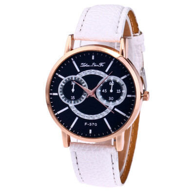 

Minimalist ladies Wristwatch owl eyes Pattern Watch Top Brand Luxury PU Leather Quartz Watches Women Fashion Watch 2018 Gift &Ff