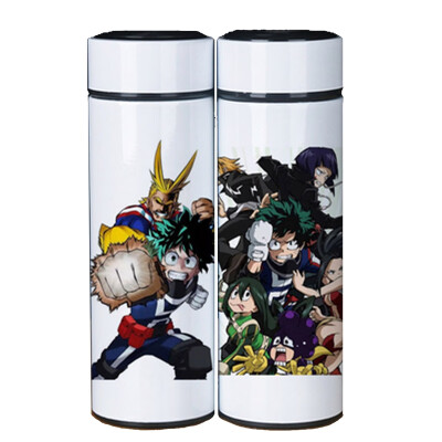 

CAR-TOBBY Anime My Hero Academia 350ml Thermos Vacuum Cup Water Bottle Mug Cosplay Gift