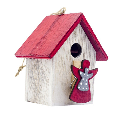 

〖Follure〗Creative Christmas Tree Hanging Clips Christmas Wooden Pendant Home Decor