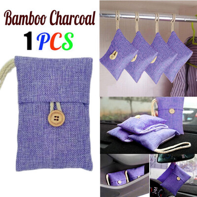 

Siaonvr 1pcs Bag Car Bamboo Charcoal Activated Carbon Air Freshener Odor Deodorant New