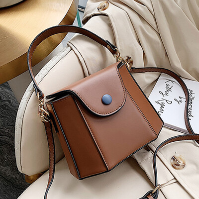 

Shangxin chic retro bag 2019 new Korean version 100 lap single shoulder slant shoulder fashion handheld leisure bucket bag