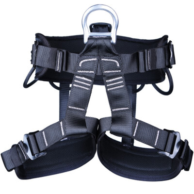 

Outdoor Safety Rock Climbing Rappelling Harness Seat Sitting Protecting Belt