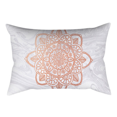 

〖Follure〗Rose Gold Pink Cushion Cover Square Pillowcase Home Decoration30cm 50cm