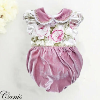 

USA Newborn Baby Girls Floral Romper Bodysuit Jumpsuit Outfits Sunsuit Costume