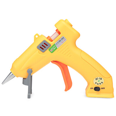 

SD - 802 Portable Cordless Rechargeable Hot Melt Glue Tool